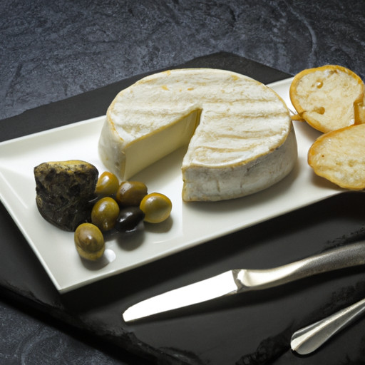 Solo un plato de queso Roquefort de varices 38473